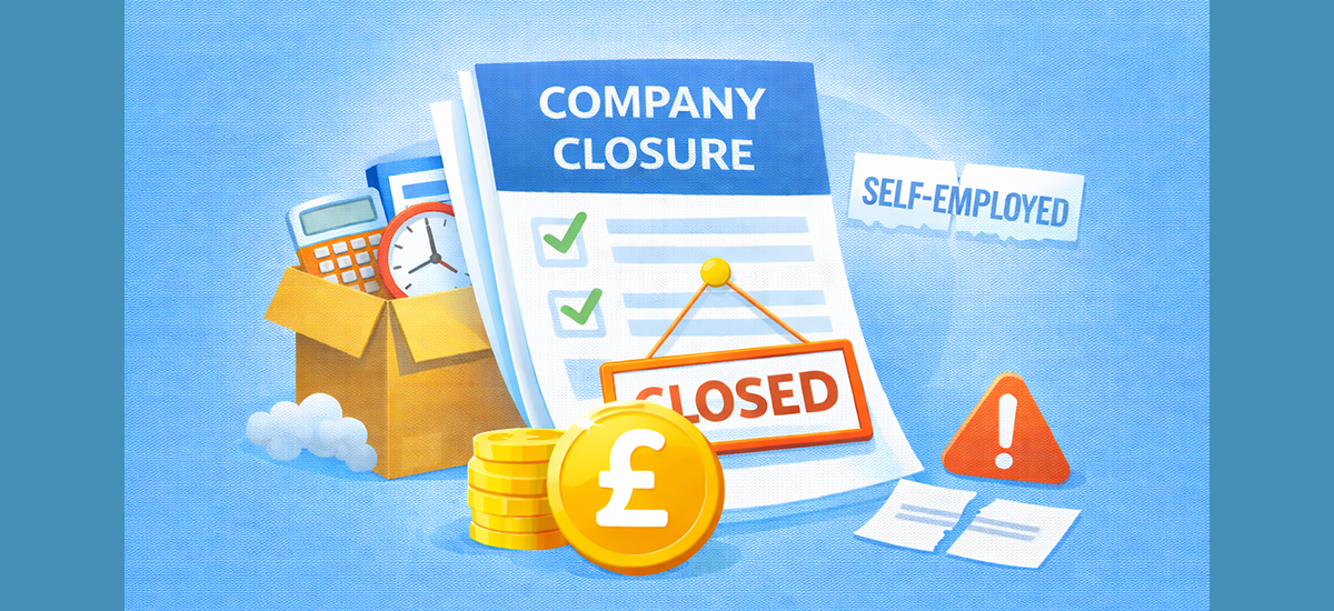 Business closure and self-employment end