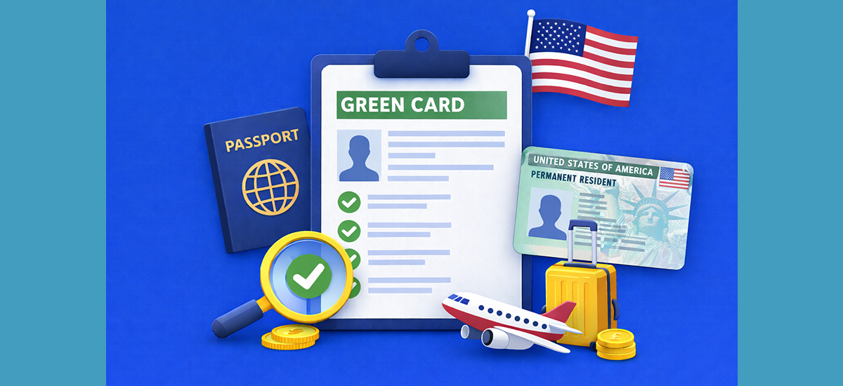 green card for the USA