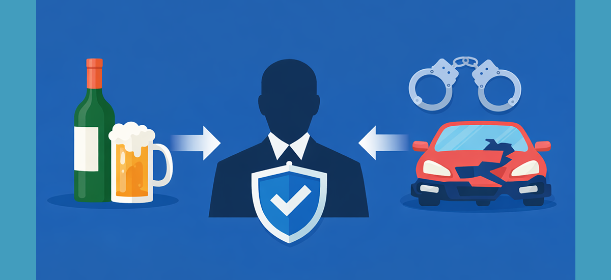 Legal consequences of alcohol-related incidents