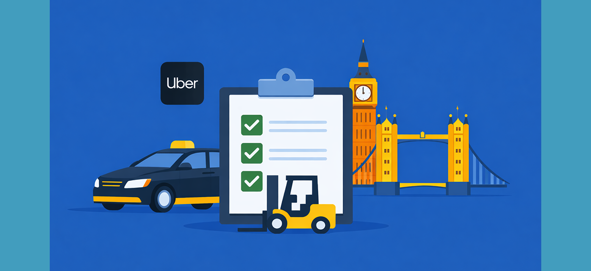 Uber driver's PCO license