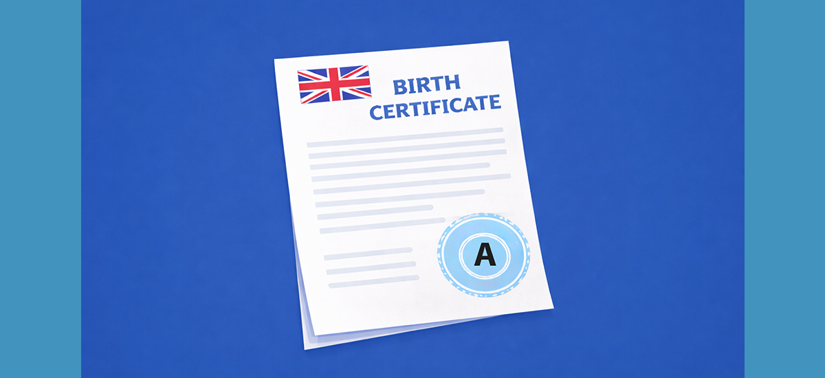 british birth certificate apostile, translation and legalisation