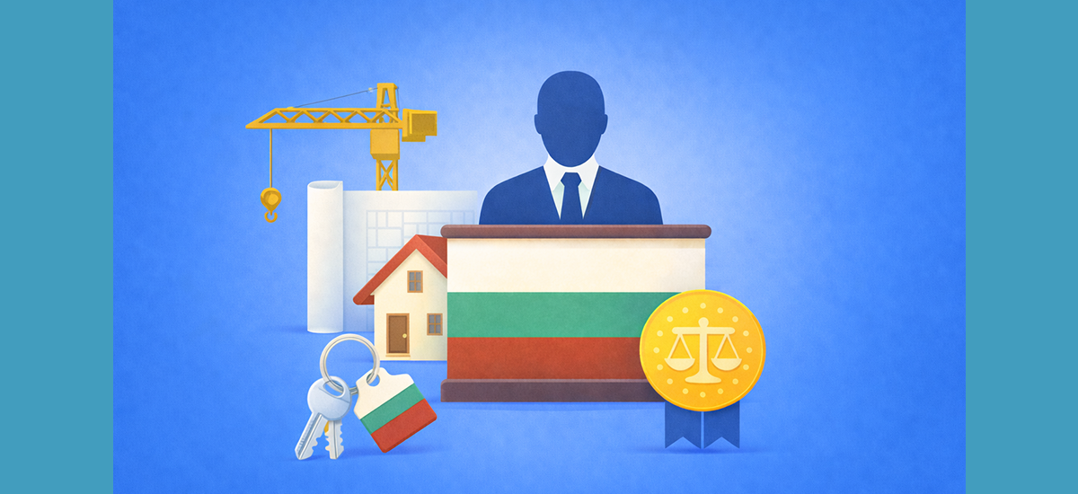 recommendation of a lawyer for real estate transactions and construction in bulgaria