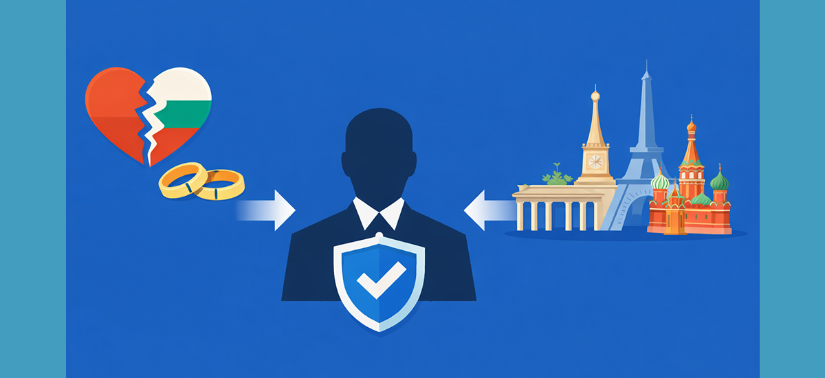 recommending a lawyer for divorce if married in bulgaria or other countries