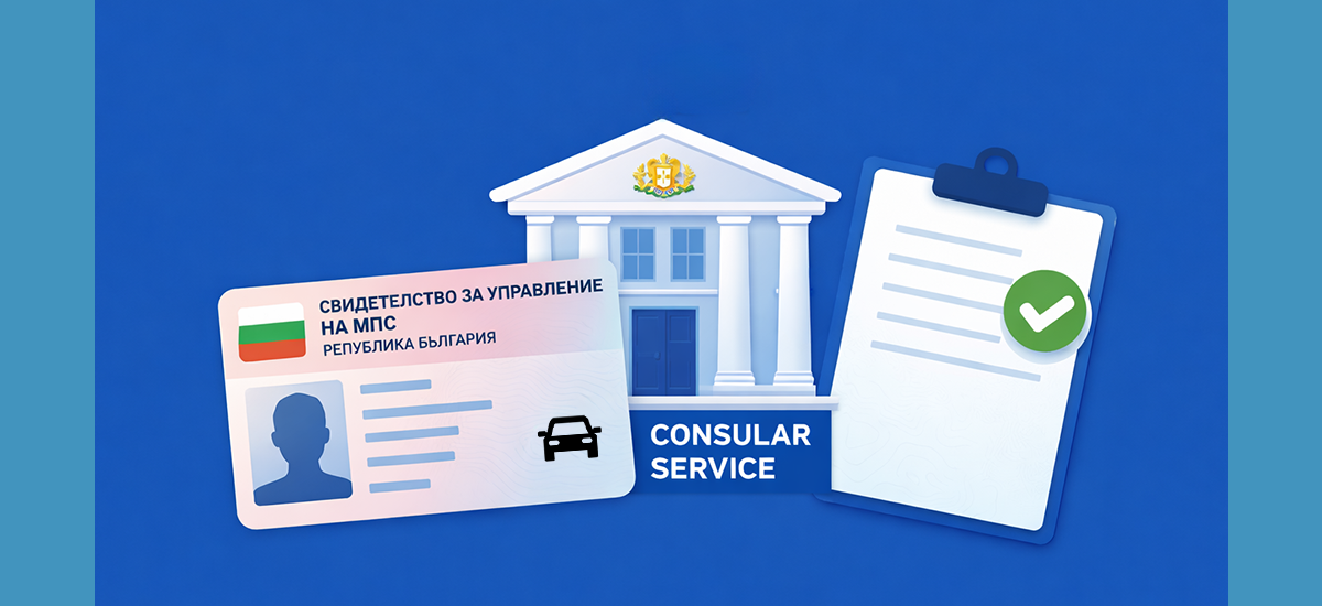 replacement of a Bulgarian driving license in the UK