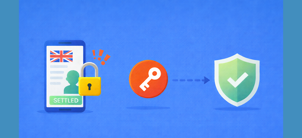 regain access to your resident status account