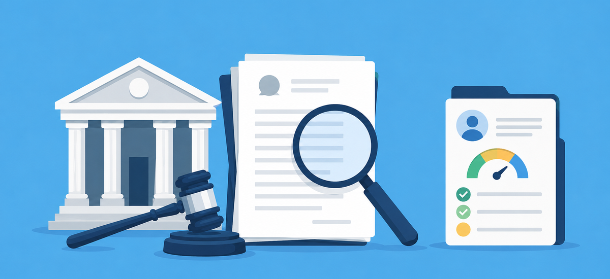 Checking if there is a court judgment against you in the UK