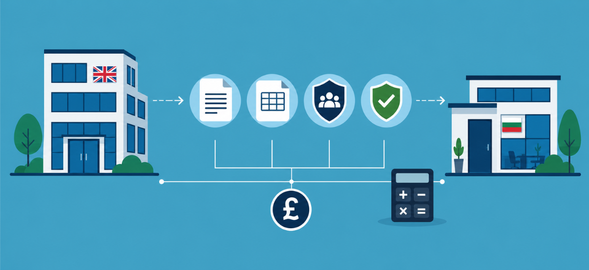 Securing a UK Ltd director who lives in Bulgaria